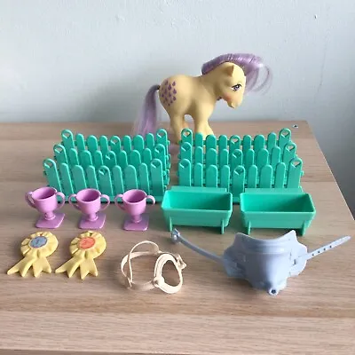 Buy My Little Pony G1 Lemon Drop And Various Show Stable Accessories • 9.99£