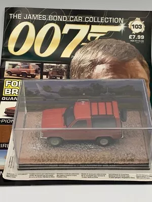 Buy Issue 103 James Bond Car Collection 007 1:43 Ford Bronco Ii • 6.99£