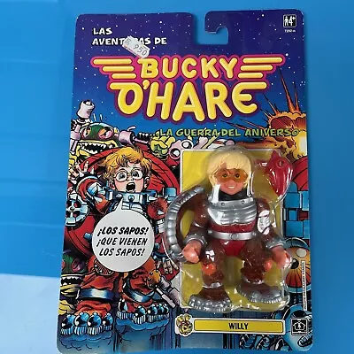Buy Vintage Bucky Ohare Willy Du Witt Original Carded Figure Rare Toad Wars • 125£
