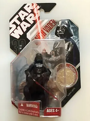 Buy Star Wars Darth Vader Sith Lord Hayden Christensen Figure 30th Hasbro 2007 • 17.99£