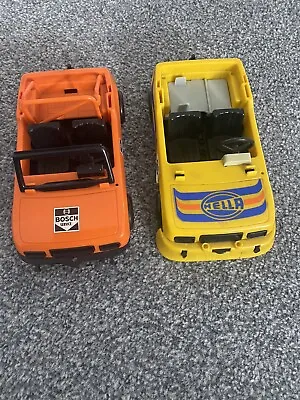 Buy Playmobil Hella Yellow Rally Car 29 And Bosch Service Orange Car • 19.99£