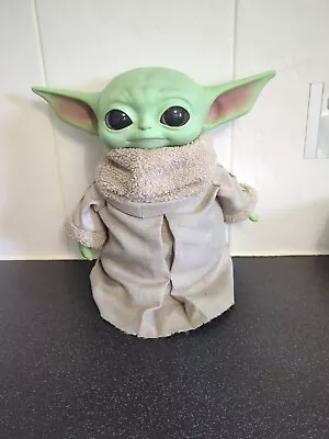 Buy Star Wars The Mandalorian The Child Grogu Baby Yoda 12  Plush Toy Doll • 9.99£