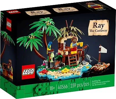 Buy LEGO 40566 Ray The Castaway - Brand New, Factory Sealed, Retired VIP Set • 23.29£