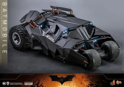 Buy The Dark Knight Trilogy Movie Masterpiece Action Figure 1/6 Batmobile 73 Cm • 995£