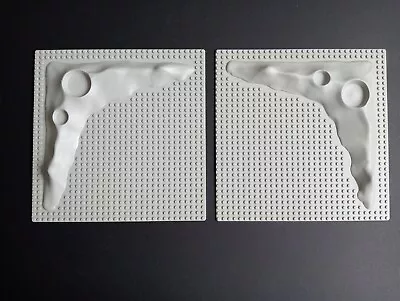 Buy Vintage Space Lego - 305 - 2 Moon Crater Base Plates • 15£