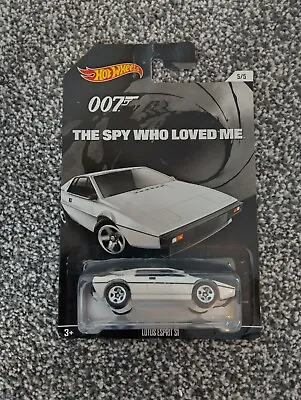 Buy Hot Wheels 007 The Spy Who Loved Me (2014) White Lotus Esprit S1 Toy Car 5/5 • 17.50£
