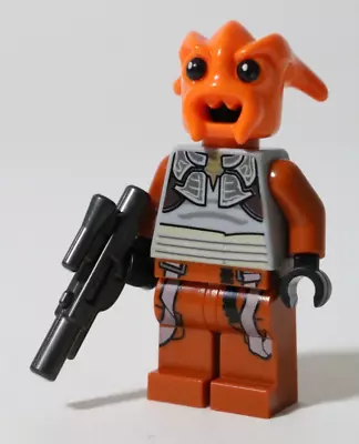 Buy Cantina Pilot Orange Alien Minifigure MOC Star Wars Smuggler - All Parts LEGO • 10.99£