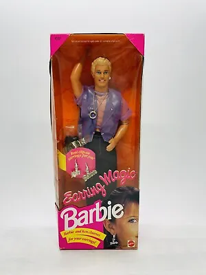 Buy 1992 Barbie EARRING MAGIC Ken Made In China NRFB • 386.12£