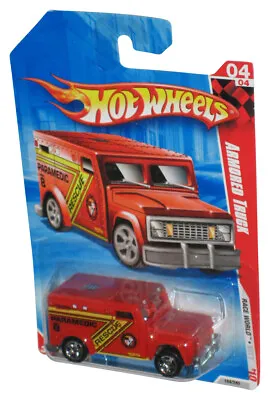 Buy Hot Wheels Race World City '10 (2009) Red Rescue Paramedic Armored Truck Toy 184 • 9.98£