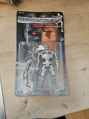 Buy Terminator 2 Techno-Punch Terminator Action Figure With Super Smashing Action • 45£