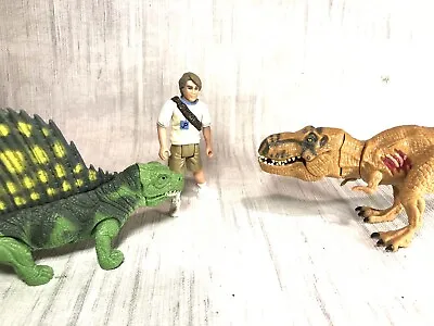 Buy SN1 Jurassic Park Kenner Actio Figure Dinosaur Dimetrodon T-Rex Tim Murphy • 30.73£