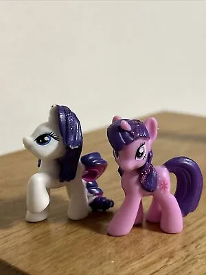 Buy My Little Pony  G4 Mini Figure Blind Bag  Twilight And Rarity Glitter In Mane • 4.50£