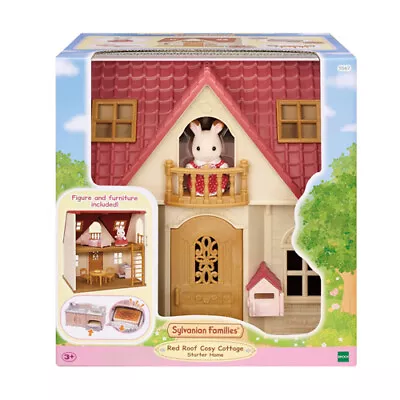 Buy Sylvanian Families Red Roof Cosy Cottage Starter Home - Brand New & Sealed • 29.33£