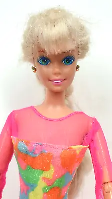 Buy Vintage 1993 Mattel Barbie With Clothing And Accessories Doll Gymnast • 20.08£
