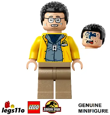 Buy LEGO Jurassic Park - Dennis Nedry Minifigure JW106 NEW 2023 Set 76958 • 7.97£