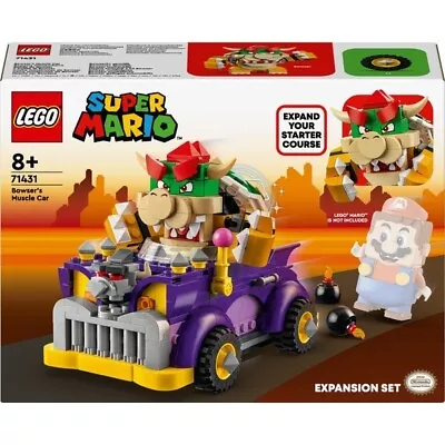 Buy LEGO Mario: Bowser's Muscle Car Expansion Set (71431). Brand New. • 15£