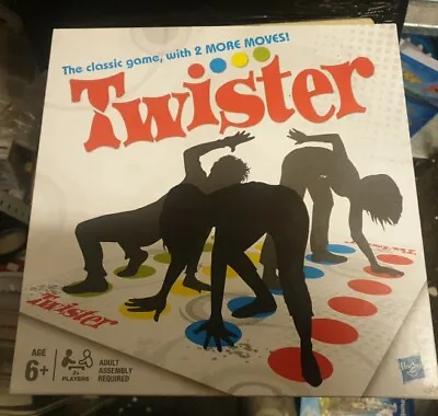 Buy 359. Twister The Family Game With 2 More Moves Hasbro 2012 New  • 8.99£