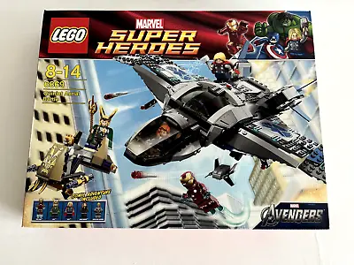 Buy Lego 6869 Super Heroes Quinjet Aerial Battle - Retired - Brand New & Sealed! • 99.99£