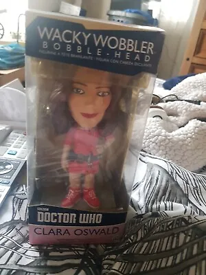 Buy Funko Doctor Who Clara Oswald Wacky Wobbler Vinyl Bobble Head Figure Toy • 2.99£