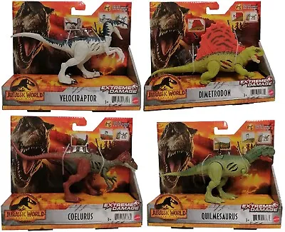 Buy Mattel Jurassic World Dominion Dinosaur Action Figure Moving 18cm (Selection) • 15.57£