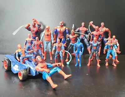Buy Marvel Spiderman Action Figures Joblot Bundle Some Vintage Retro Hasbro Toybiz • 34.99£