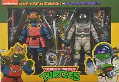 Buy NECA TMNT Cartoon Samurai Adventure Michelangelo And Space Adventure Donatello • 153.53£