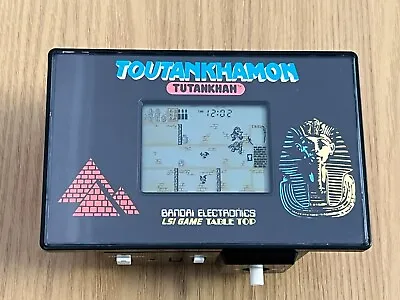 Buy Ultra Rare Bandai Toutankhamon Vintage 1982 LCD Game -🤔Make A Fair Offer🤔 • 700£