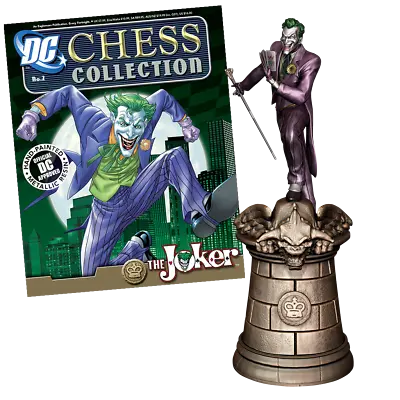 Buy Eaglemoss Dc Chess Collection Issue 2 Joker Black King - New Sealed • 12.20£