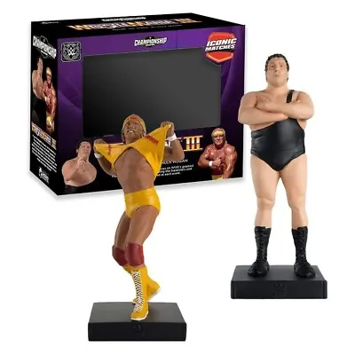 Buy WWE Championship Eaglemoss Hero Collector HULK HOGAN ANDRE THE GIANT Figure • 35£