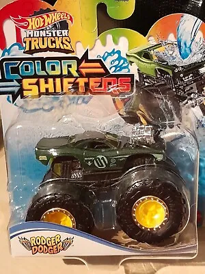 Buy Hot Wheels Monster Trucks Color Shifters Rodger Doger • 9.99£