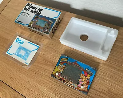 Buy Nr. Mint Boxed Gakken Circus Vintage 1983 Electronic LCD Game -🤔Make An Offer🤔 • 650£