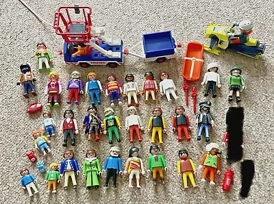 Buy Playmobil Figures X 31 And Vehicles Job Lot • 22£