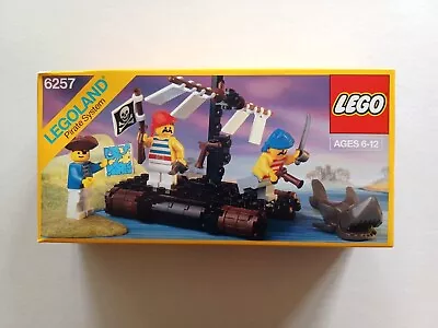 Buy Vintage Lego 6257 Pirates Castaway's Raft - Misb Sealed Unopened Box 1989 • 185£