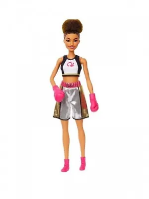 Buy Mattel - Barbie You Can Be Anything Boxer Brunette Doll / From Assort - Mattel   • 15.35£
