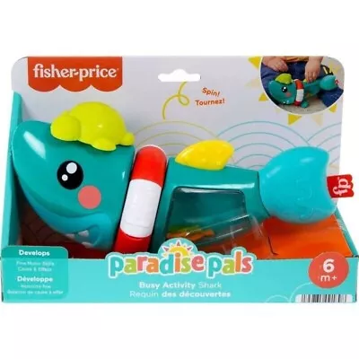 Buy Fisher-Price Paradise Pals Busy Shark Activity Toy Baby Toy 6M+ NEW FREE Postage • 12.99£