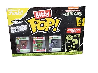 Buy Funko Bitty Pop Teenage Mutant Ninja Turtles Splinter Raphael Rocksteady Mystery • 9.50£