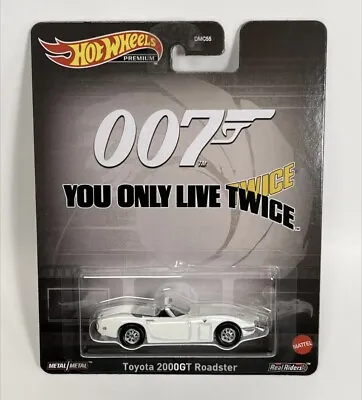 Buy 2023 Hot Wheels James Bond 007 You Only Live Twice Toyota 2000GT Roadster  • 13.78£