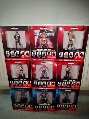 Buy Eaglemoss Hero Collector WWE Figurines Zayn Angle Ronda HHH Rollins Rock Kofi • 52.95£