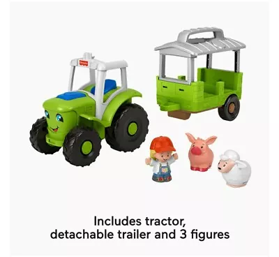 Buy Fisher-Price Little People Caring For Animals Tractor • 12£