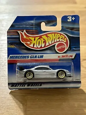 Buy 1998 HOT WHEELS First Editions 26/26 Mercedes CLK-LM #926 Silver Rare Brand New • 18.95£