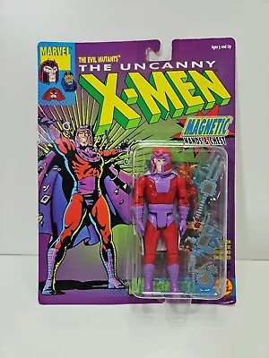 Buy ToyBiz Marvel X-Men Magneto 1993 Figure Sealed On Carded   • 24.99£