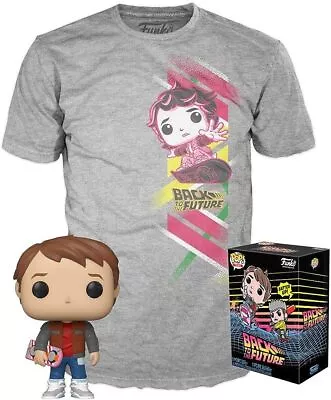 Buy Back To The Future POP  Tee Box Marty Exclusive LARGE • 18.64£