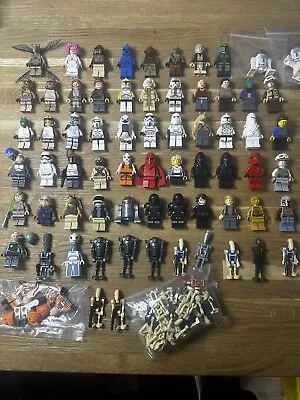Buy Lego Star Wars Mini Figures Parts And Accessories Bundle • 275£