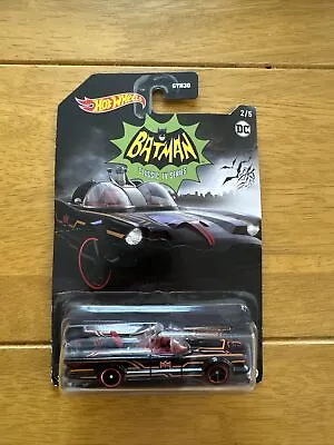 Buy Hot Wheels DC Comics Batman Classic TV Series Batmobile GYN30 - Long Card • 13.49£