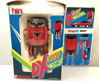 Buy Vintage Bandai Fairlady 280Z Robot DX ROBO MACHINE Transformer Boxed 1984 • 104.95£