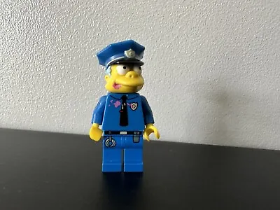 Buy LEGO POLICE CHIEF WIGGUM Figure SIMPSONS Set 71016 Figure SIM023 Kwik-e-mart • 22.99£