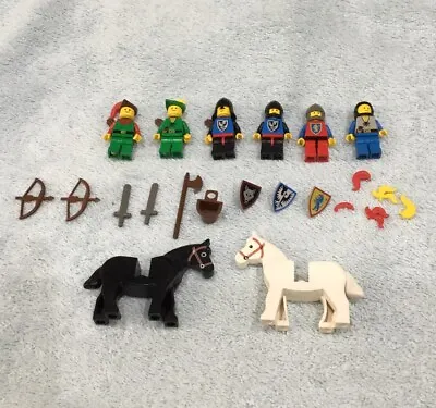Buy Lego Castle Minifigures And Horses • 31.99£