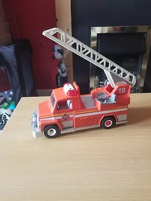 Buy Playmobil Fire Engine 5682 Rare Vintage • 7.99£