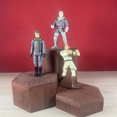 Buy Star Wars Figure 1980/1988 Potf Figures Han Solo Obi Wan Kenobi At-at Commander • 7.99£