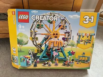 Buy LEGO CREATOR: Ferris Wheel (31119) 3 Builds In 1     100% Complete • 40£